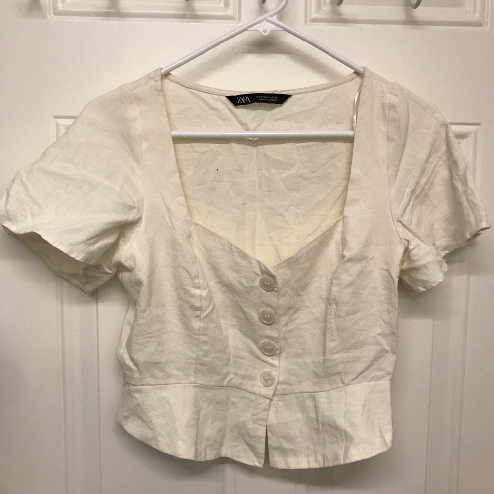 SOLD Zara peasant blouse